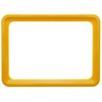 Marco para letreros y carteles A3 427x304mm amarillo para rotulación - SU03200 - 01