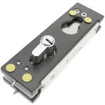Cerradura de aluminio para puerta de cristal para cierrapuertas de suelo - LK08400 - 02