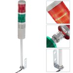 Torre de señalización industrial. Semáforo con luces LED de color rojo verde 12 VDC - TD05900 - 02