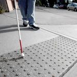 Baldosa podotáctil pavimento táctil de ciegos invidentes de 40x40cm círculos de parada gris 10-pack - BT08300 - 08