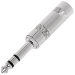 Conector de audio jack 6.3mm macho mono metal HQ - XN08300 - 01