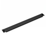Panel ciego de 1U para armario rack 19" Tapa metal negra a presión - RM07500 - 01