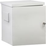 Armario rack 19" para exterior IP55 de 12U blanco SOHORack GO 600x600x681 mm - WX07300 - 01