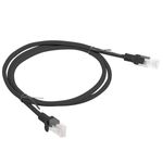 Cable de red ethernet Cat. 5e UTP de 1 m de color negro PCU5-10CC-0100-BK - RL14400 - 02