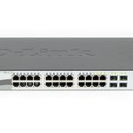 Switch 24 puertos D-Link Web Smart 10/100/1000 Mbps mini GBIC con gestión - DGS-1210-24 - 04