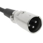 Cable DMX DMX512 XLR 3pin macho a XLR 3pin hembra 0,5m - XN00100 - 04