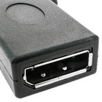 Adaptador DisplayPort hembra a hembra con contector para fijación a panel - YP05100 - 04