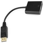 Adaptador DisplayPort macho a VGA hembra 15cm - YP04500 - 04