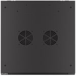 Armario Rack mural 19" 6U F600 600x600x379mm pared desmontado DIY negro Lanberg - WK36600 - 05