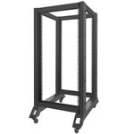 Armario Rack abierto 19" 22U F800 600x800x1250mm desmontado DIY negro Lanberg - WL58000 - 05