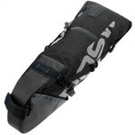 Bolsa de sillín de bicicleta de 10 litros. Maleta para ciclismo de lona negra impermeable - BK06300 - 01