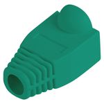 Cubierta de goma Lanberg para conector RJ45 de color verde Pack de 100uds - RP15500 - 02