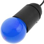 Bombilla LED G45 E27 230VAC 0,5W luz azul 10 pack - NT19200 - 04