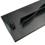 Panel ciego de 1U para armario rack 19" Tapa negra a presión - RM07100 - 04