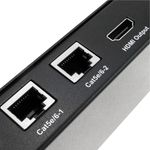 Multiplicador extensor HDMI de 2 puertos a través de cable ethernet Cat.5e hasta 50 m con IR - HB00100 - 05
