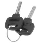 Candado de seguridad y cable de acero con protección exterior 8x1000mm - OK01000 - 09