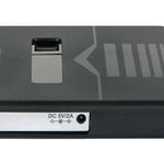 Caja externa 2.5" SATA USB 2.0 con lector de huellas digital Negra - RDS 1050 - 04