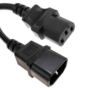 Cable de alimentación eléctrico IEC-60320 C13 a C14 de 10m