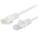 Cable de red ethernet Cat. 5e UTP de 0,25 m de color blanco PCU5-10CC-0025-W - RL17000 - 01