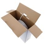 Bobina de cable de red ethernet Cat. 6 FTP de 100 m flexible de color gris - LM03300 - 05