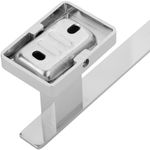 Toallero para pared cromado 350x35x55 mm modelo Ever - KS37500 - 06