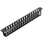 Panel guíacables para armario rack 19" 1U para gestión de cables 80mm - RM03100 - 08