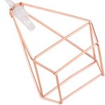 Guirnalda de luces LED de 1 m de color blanco cálido con carcasa de forma geometrica y con funcionamiento por pilas - GI05100 - 03
