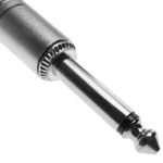 Cable audio micrófono instrumento mono jack 6.3mm macho a macho de 10m - AX06500 - 02