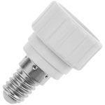 Adaptador casquillo de bombilla E14 a GU10 - NI00700 - 02