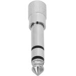 Adaptador audio estéreo jack 6.3mm macho a minijack 3.5mm hembra - AY02600 - 06