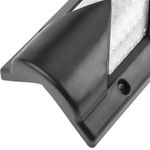 Protector de plástico reflectante de 89 cm para esquinas en color negro y blanco - SE03000 - 06