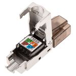 Conector FTP Cat.6 RJ45 macho crimpado automático pack 6 unidades - RC15200 - 05