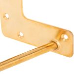 Pies para mesa y mueble Patas en acero 2 varillas 20 cm cobre 4-pack - SA48800 - 06
