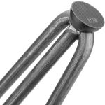 Pies para mesa y mueble estilo vintage Patas en acero 3 varillas 41 cm 4-pack - IN04400 - 09