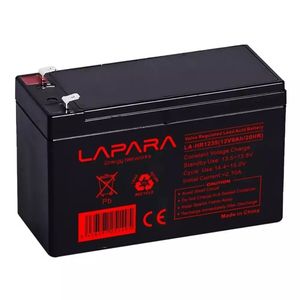 Batería 12V 9Ah sellada Lapara