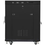 Armario Rack 19" de pie 15U F1000 800x1000x905mm negro Lanberg - WL55100 - 02