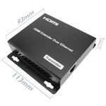 Extensor HDMI Prolongador FullHD 1080p a través de cable ethernet Cat.5e Cat.6 120m - Transmisor - HB02500 - 03