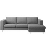 Pies cuadrados para mesa y mueble. Patas en acero gris de 10cm 4-pack - IO05300 - 07