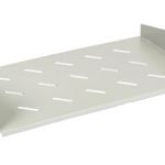 Bandeja Fija 2U Perforada para Rack 19" - Profundidad 255 mm, Color Gris - PA 5325 - 01