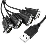 Cable USB a RS232 de 4 puertos - TS08900 - 01