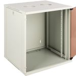Armario Rack 19" Mural 12U 540x450x584mm Gris Claro RAL 7035 SOHOrack - WQ01400 - 05