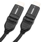Cable HDMI-A macho a HDMI-A macho de 1 m con rotación de 180 grados - HG05100 - 06