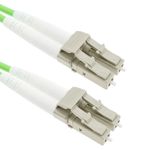 Cable de fibra óptica OM5 multimodo duplex 50µm/125µm LC/PC a LC/PC 100Gb de 2 m - GC06300 - 01
