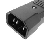 Clavija IEC-60320 C14. Enchufe macho recto - CM03300 - 02