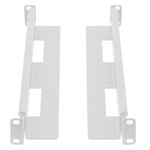 Guías laterales rack 19" 1U ajustables de fondo 397mm hasta 680mm 90Kg blanco - RB01600 - 02