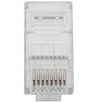 Conector UTP Cat.6 RJ45 macho para crimpar a cable 100-pack - RH01300 - 05