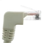 Cable de red de categoría 6 Cat.6 RJ45 acodado UTP 24AWG LAN de 5 m - RJ09600 - 05