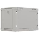 Armario rack mural 19'' 6U 540x350x370mm blanco pared desmontado DIY Lanberg - WN11400 - 05