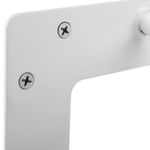 Pies para mesa y mueble Patas en acero 2 varillas 41 cm blanco 4-pack - SA84800 - 08