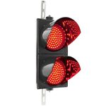 Luz LED para semáforo IP65 200mm de 220VAC rojo - SM04700 - 03
